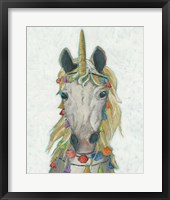 Fiesta Unicorn I Framed Print