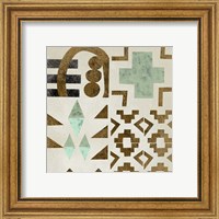 Framed 'Geo Tile I' border=