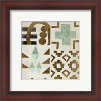 Framed 'Geo Tile I' border=