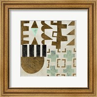 Framed 'Geo Tile II' border=