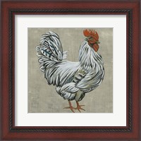 Framed 'Roost III' border=