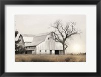 Framed Ohio Fields I