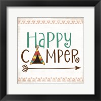 Framed Happy Camper