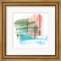 Framed 'Color Swipe I' border=