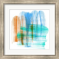 Framed 'Color Swipe III' border=