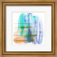 Framed 'Color Swipe IV' border=