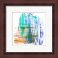 Framed 'Color Swipe IV' border=