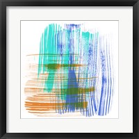 Framed 'Color Swipe IV' border=