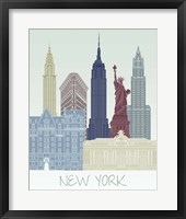 Framed New York Skyline