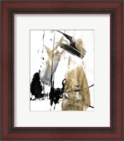 Framed 'Glam & Black II' border=