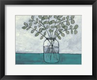 Jar of Stems I Framed Print