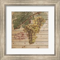 Framed 'Grape Crate II' border=