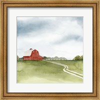 Framed 'Kentucky Sky I' border=