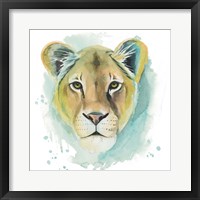 Chromatic Cats I Framed Print