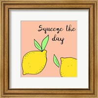 Framed 'Lemon Squeeze I' border=