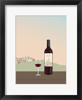 Tuscan Wine II Framed Print