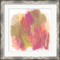 Framed 'Coral Borealis II' border=