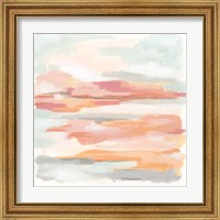 Framed 'Cloud Mesa II' border=