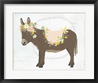 Framed Dainty Burro I