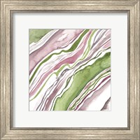 Framed 'Up Close Agate II' border=