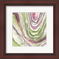 Framed 'Up Close Agate IV' border=