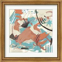 Framed 'Abstract Composition II' border=