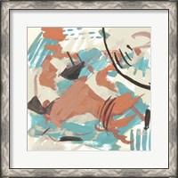 Framed 'Abstract Composition II' border=