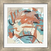 Framed 'Abstract Composition III' border=