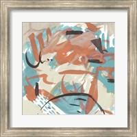 Framed 'Abstract Composition III' border=