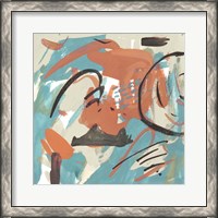 Framed 'Abstract Composition IV' border=