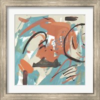 Framed 'Abstract Composition IV' border=