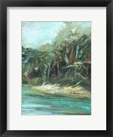 Waterway Jungle II Framed Print