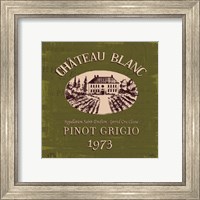 Framed 'Wine Tasting IV' border=