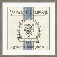 Framed 'French Farmhouse IV' border=