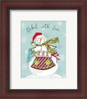 Framed 'Baked with Love V' border=