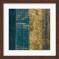 Framed Juxtapose III Metallic