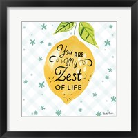 Mellow Yellow III Framed Print