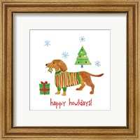 Framed 'Christmas Critters IV' border=