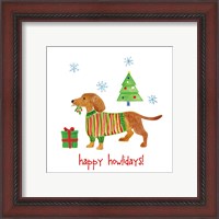 Framed 'Christmas Critters IV' border=