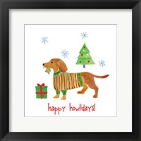 Christmas Critters IV Framed Print