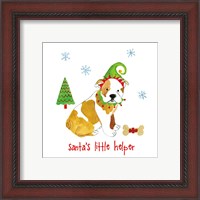 Framed 'Christmas Critters I' border=