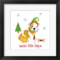 Christmas Critters I Framed Print