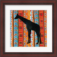 Framed 'African Animal III' border=