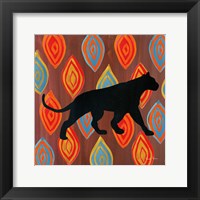 Framed 'African Animal II' border=