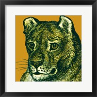 Jungle Flair IV Framed Print