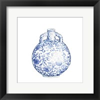 Ginger Jar IV on White Framed Print