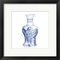 Framed 'Ginger Jar III on White' border=