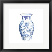 Ginger Jar II on White Framed Print
