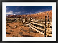 Framed Vermillion Cliffs National Monument Old Corral