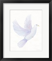 Framed Easter Blessing Dove I